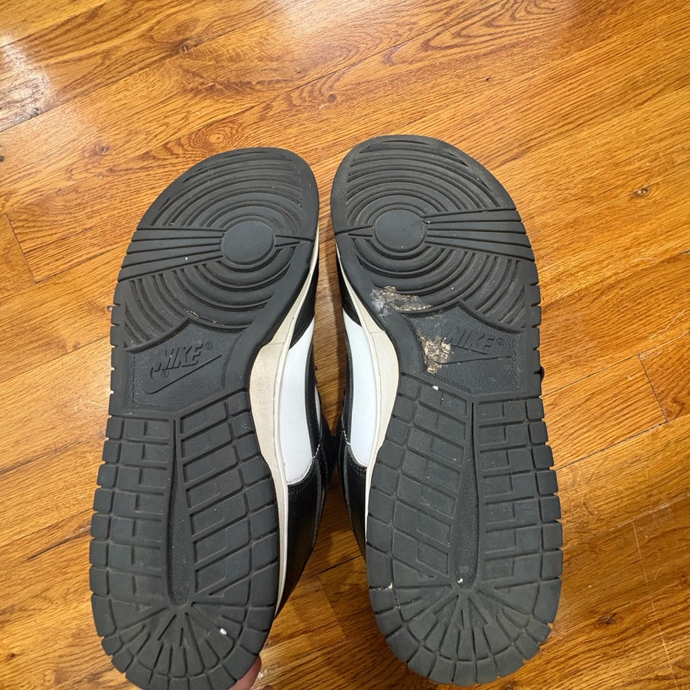 Nike Dunk Low Black and White Sneakers - Picture 5 of 6